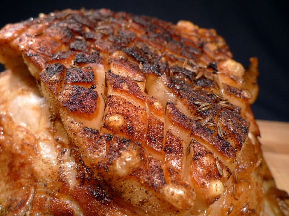 Die Krust des Bratens