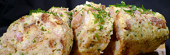 Semmel- als Servietten-Knödel