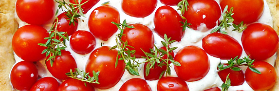 Mediterrane Tomatentarte