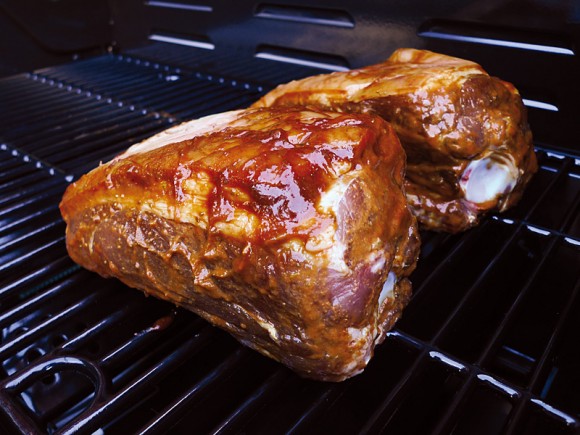 Als Fleisch wurde fraenkisches Schaeufele verwendet