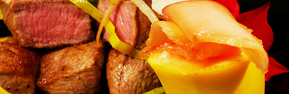 Lammrückencurry mit asiatischem Gemüse