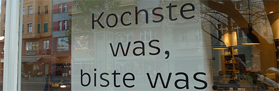 Das Kochhaus. Supermarkt online.