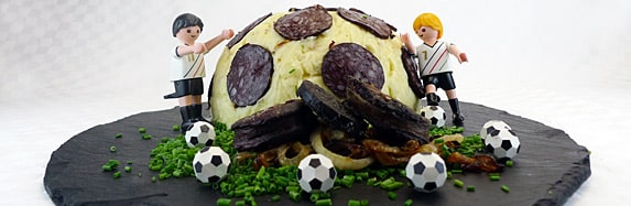 Kartoffelkaas mit Flönz – Deutschland – EM2012