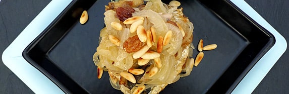 Sardinen süß-sauer. Sarde in saor