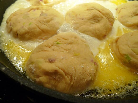 Deftige Dampfnudeln für Speckvegetarier Foto: Tagesgericht - Was koche ich heute