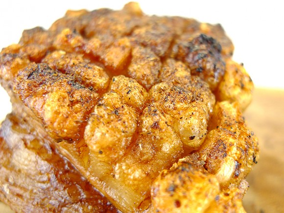 knuspriger Schweinebauch