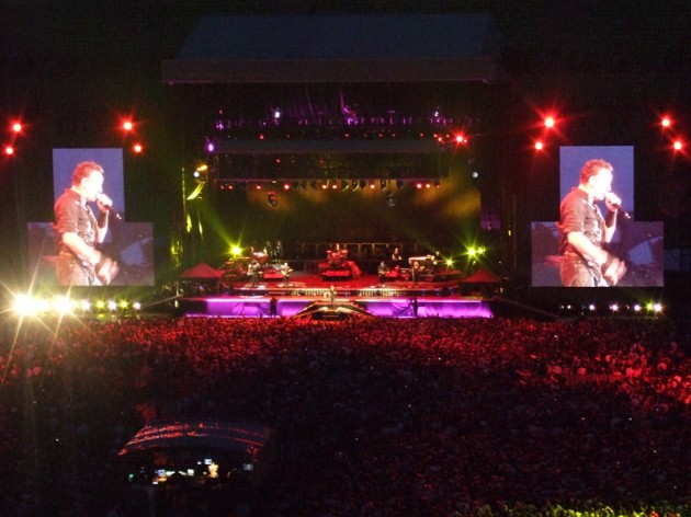 Bruce Springsteen am 2. Juli 2009 im Olympiastadion München
