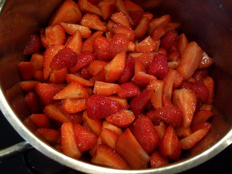 Erdbeermousse Rezept
