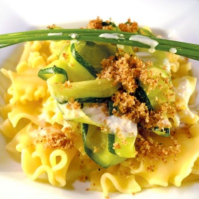 Zucchini-Nudeln an Zitronensauce - Aus meinem Kochtopf