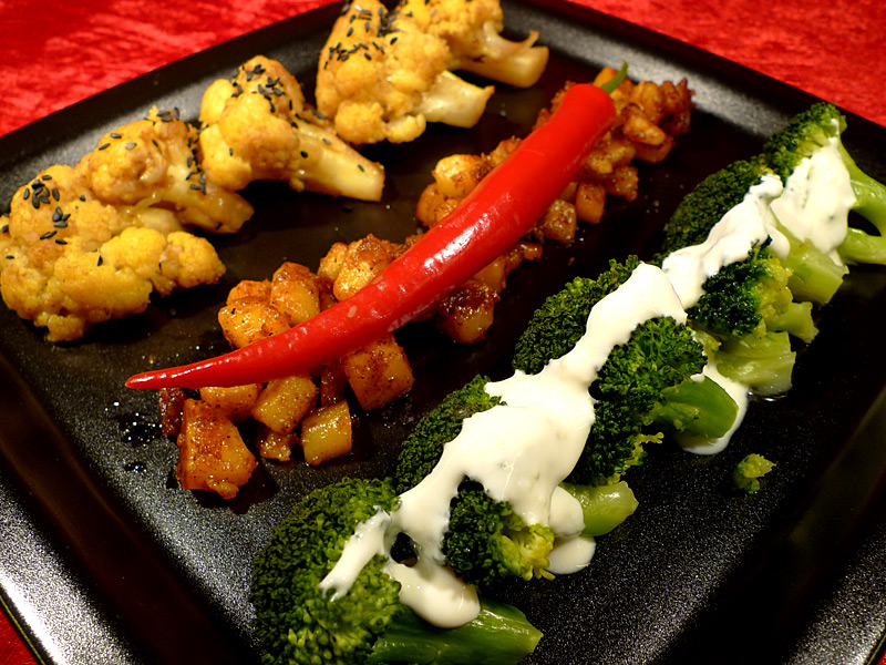 Was koche ich heute: Blumenkohl-Brokkoli-Curry