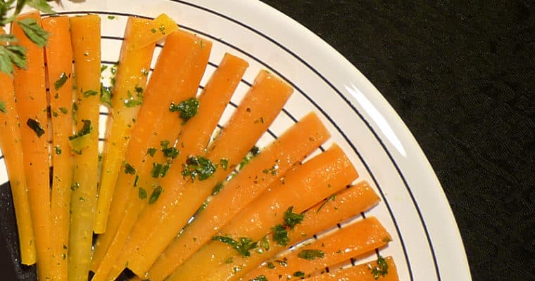 Wunderbare Kräuter-Karotten aus meinem Kochtopf