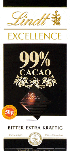 Lindt Schokolade 99%