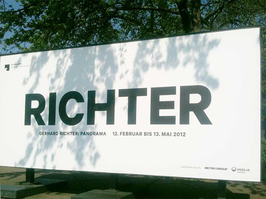 Gerhard Richter - Panorama in der Nationalgalerie