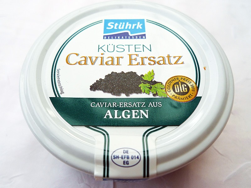 Caviar aus Algen, Algen-Caviar, Veganer Caviar