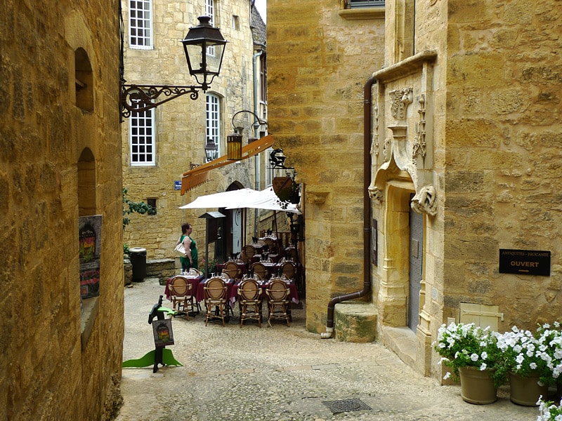Tolle Kulisse in Sarlat