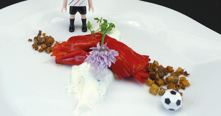 Paprika mit geröstetem Schweinebauch – WM 2014 – Spanien