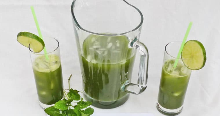 Sommerdrink mit Gurke – Grün und sehr cool