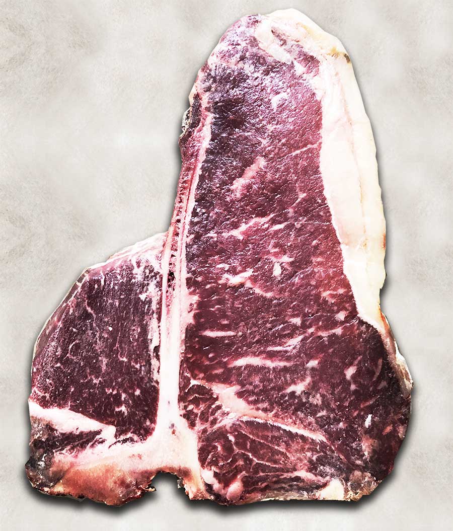 Dry aged Porterhouse Steak von der fränkischen Färse