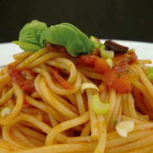 Spaghetti mit Tomatensauce Asia – Pasta Asia Style