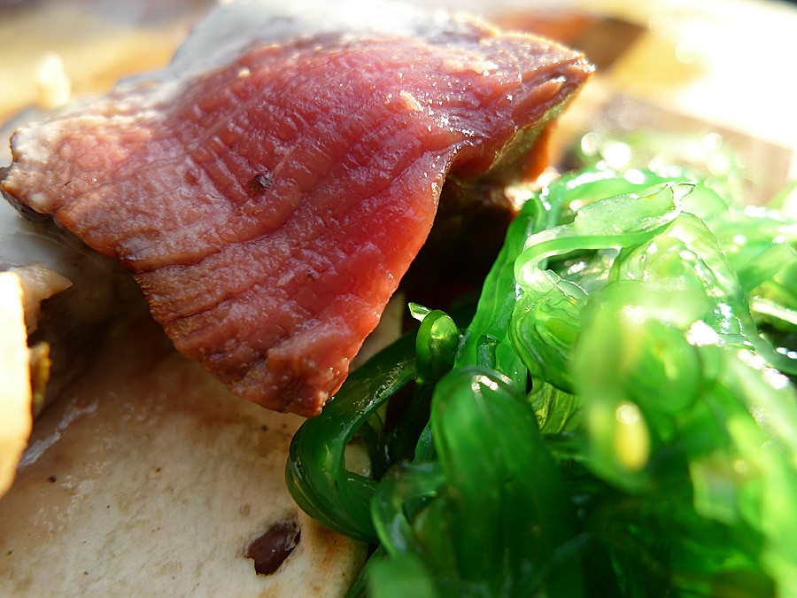 Wrap mit Asia Steak - Fusion Food