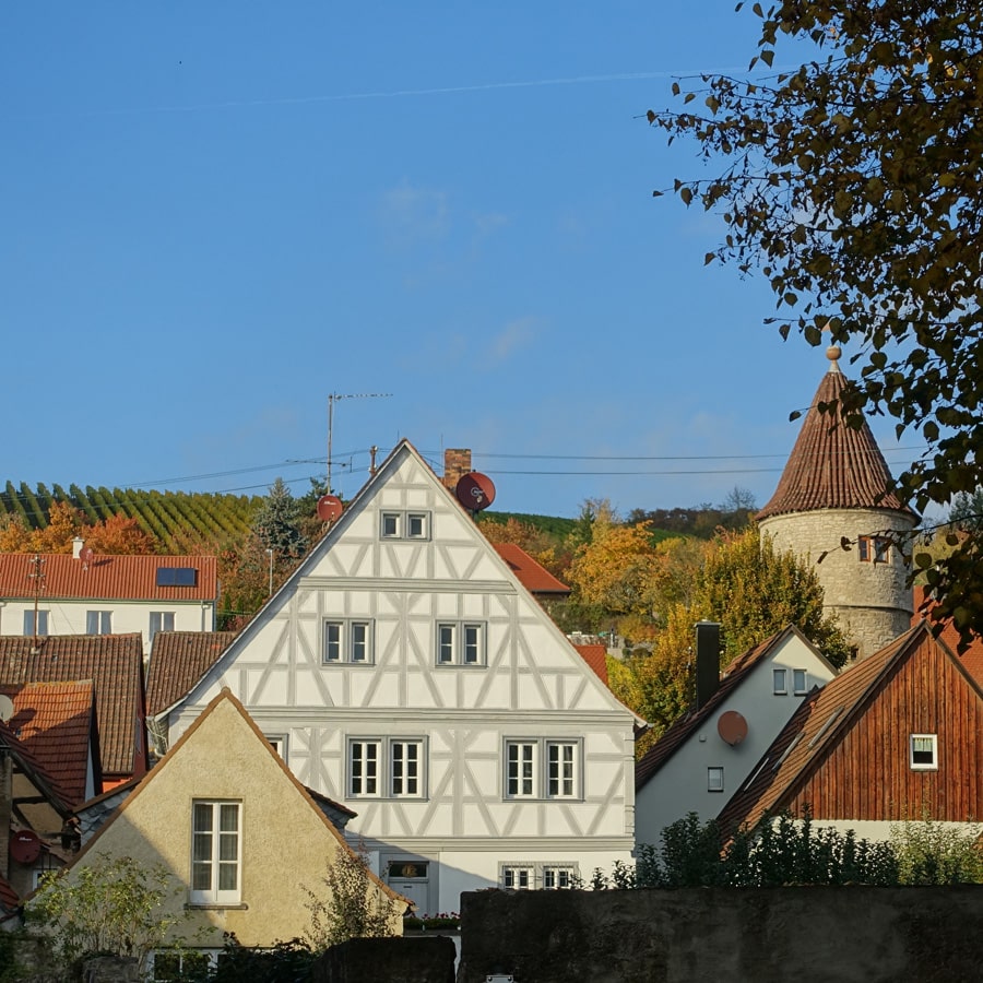 Blick über Frickenhausen