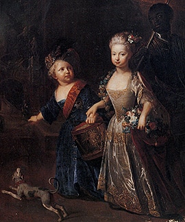 Friedrich der Große und seine Schwester Wilhelmine von Bayreuth