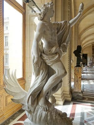 Selfie im Louvre