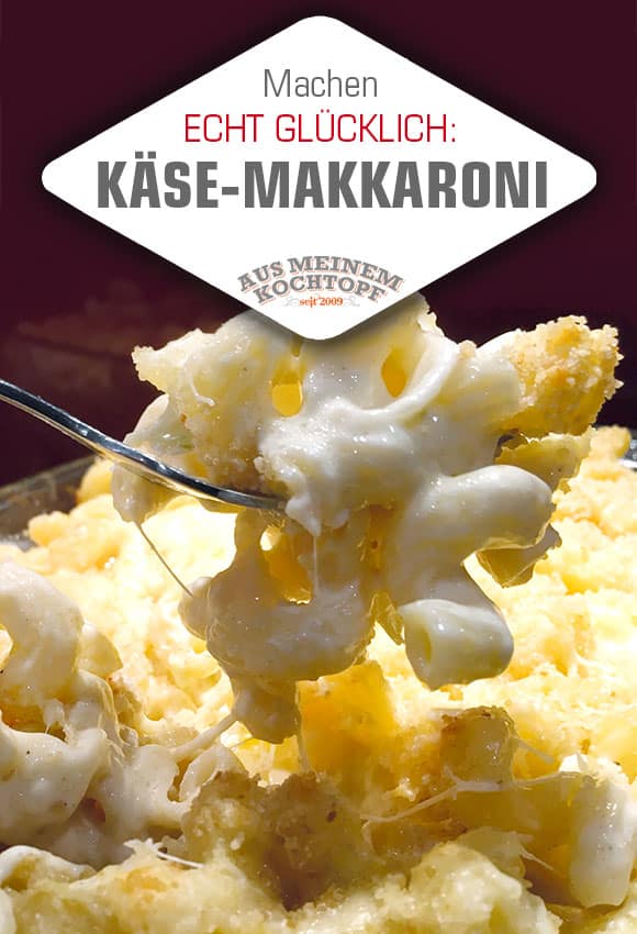 Käse-Makkaroni - Käsemakkaroni - Macaroni and Cheese auf Pinterest merken