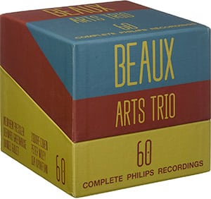 Das Beaux Art Trio hat unzählige Aufnahmen gemacht