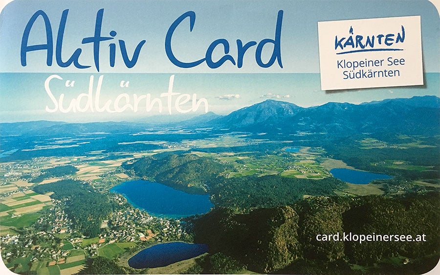 Kärntencard - Aktiv Card Südkarnte