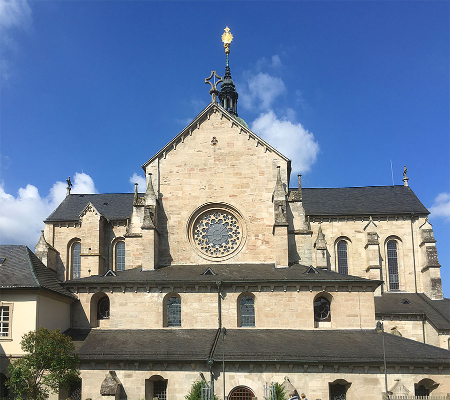 Klosterkirche im oberfränkischen Ebrach