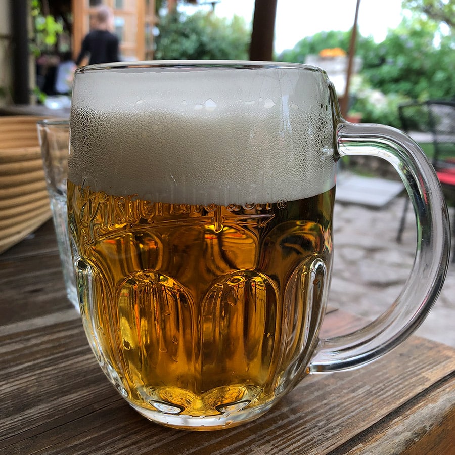 Feines Bier, das dazu einlädt ausgetrunken zu werden