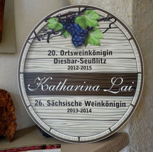 Bei Katharina Lai. Sächsische Weinkönigin 2013-2014