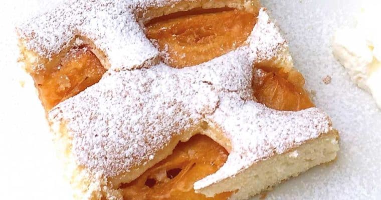 Einfacher Marillenkuchen vom Blech – Einfacher Aprikosenkuchen