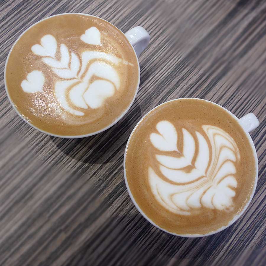 Kaffeekunst vom Weltmeister