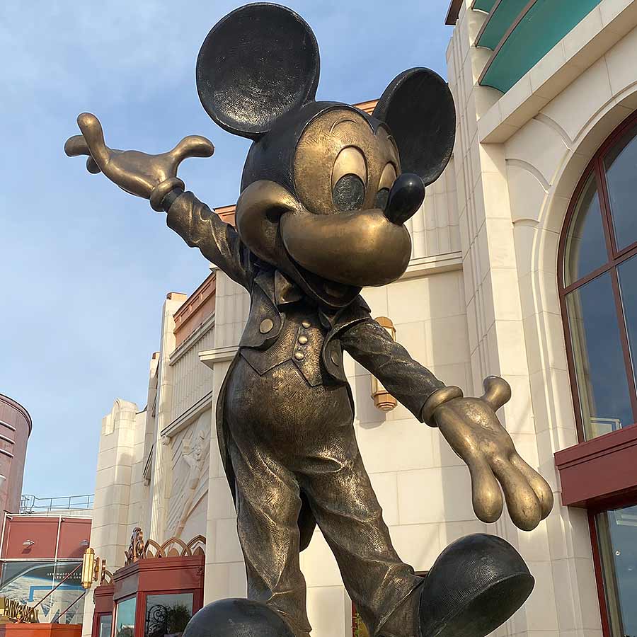 Mickey Mouse im Disneyland Paris